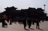 Street scene near Dragon Pavilion, Kaifeng Henan